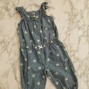 Carter's baby girl jumpsuit